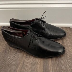 Florsheim Royal Imperial Black Leather Oxford Dress Shoes Men’s USA Made